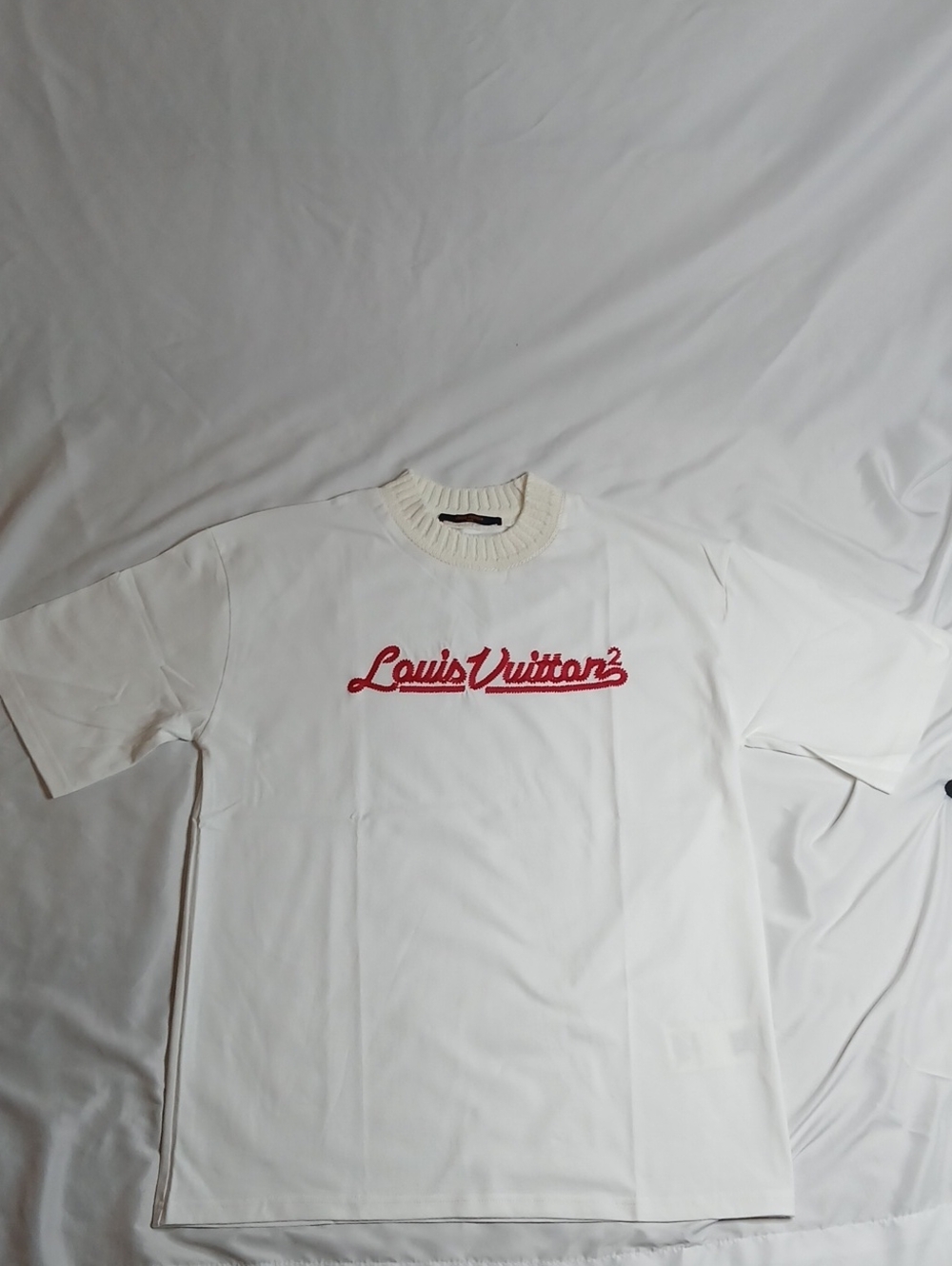 Louis Vuitton x Nigo Embroided Mockneck Tee
